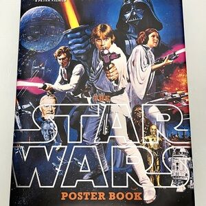 The Star Wars Poster Book by Peter Vilmur and Stephen Sansweet 2005 Hardcover